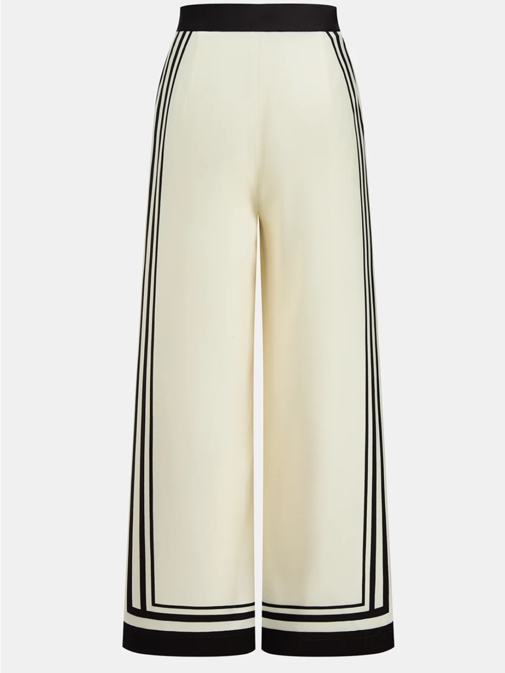 Commense Tie Shoulder Striped Top & Wide Leg Pants Set Size XL NWT - Picture 7 of 9